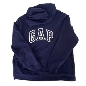 NAVY BLUE GAP HOODIE